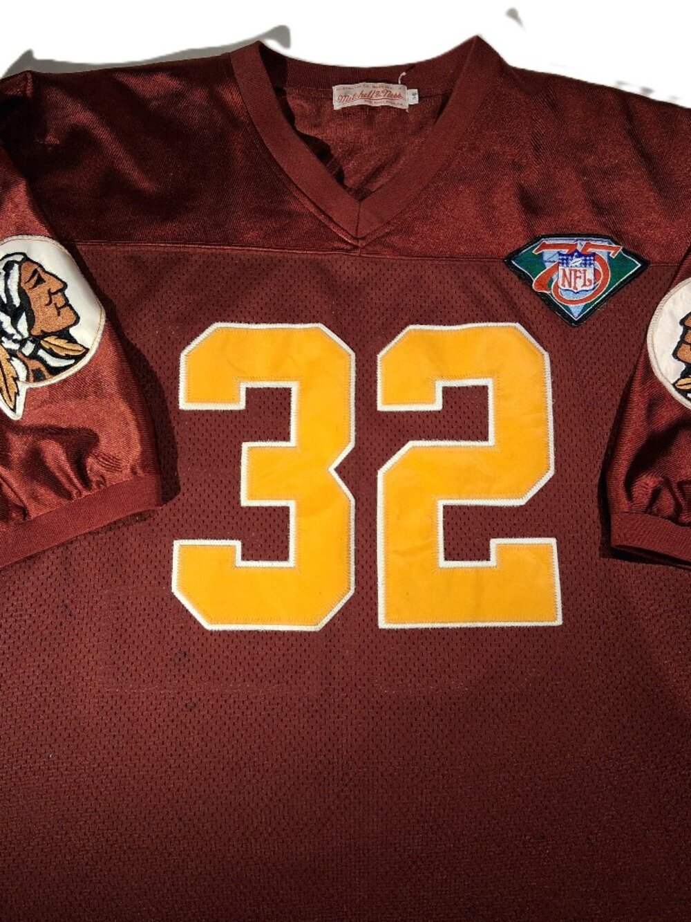 WASHINGTON REDSKINS Jersey Vintage 1994 32 Ervins 3XL Redskin Patch Made USA